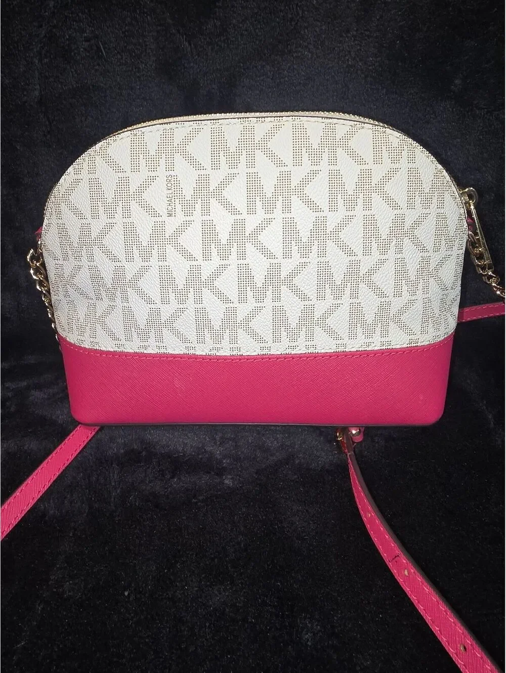 107. Michael Kors Emmy Large Dome Crossbody